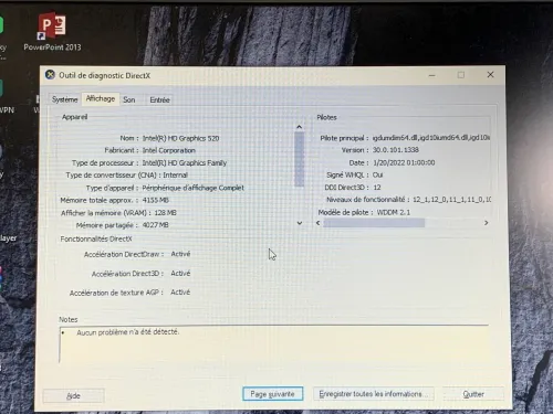 DES LAPTOP DELL LATITUDE 7480 / INTEL I5 6 EME / 8G / 128 SSD / 14 FHD