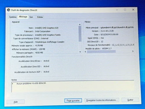 LENOVO IP 330S / INTEL I5 8EME / 8 G / 256 NVME / 15.6 FHD