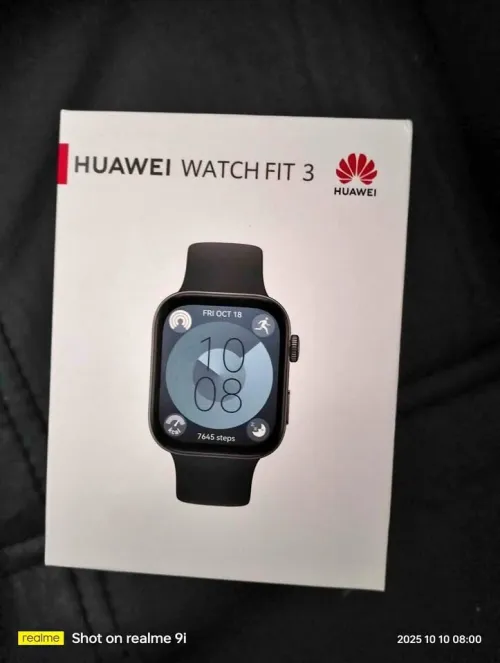 2 Huawei Watch Fit 3 - Originales  acheté de chez HUAWEI maison mere