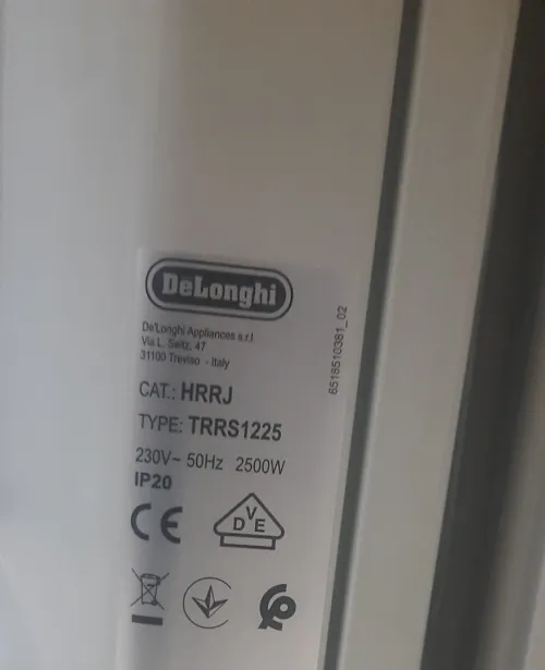 Bain d'huile DÉLONGHI ORIGINAL 2500 w / 12 éléments