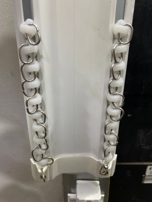 RAIL EN ALUMINUM POUR RIDEAU DOUBLE ET SIMPLE
