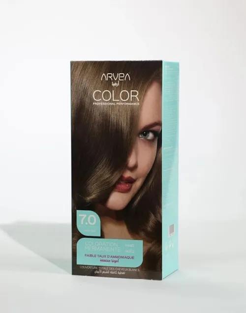 La coloration capillaire à faible taux d ammoniaque ARVEA BLOND NATUREL