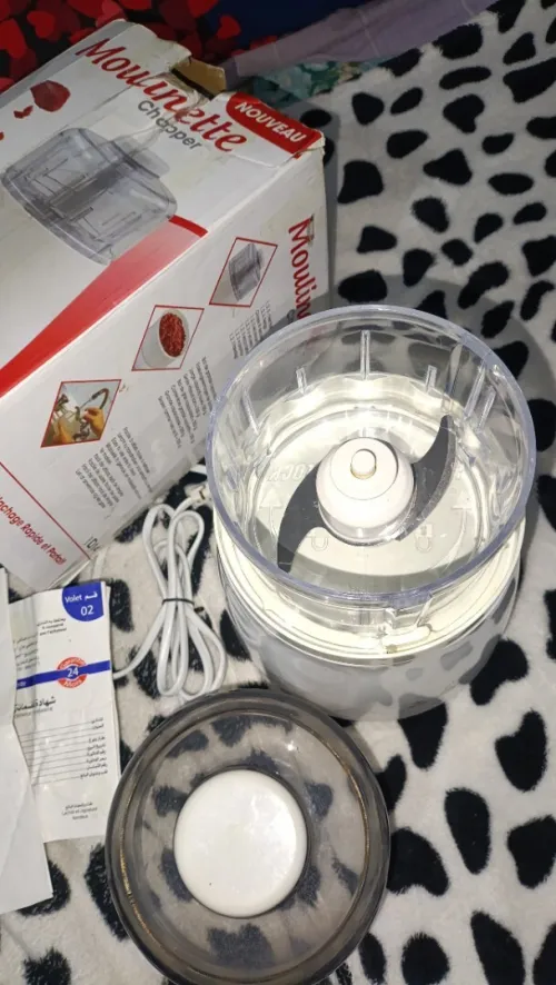 Hachoir moulinette 2 Lame 600W puissante