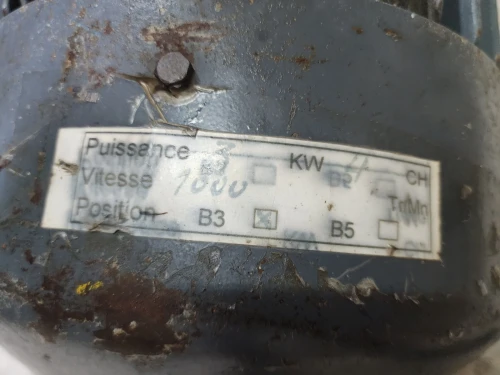 Moteur électrique SIEMENS 3kw 380v