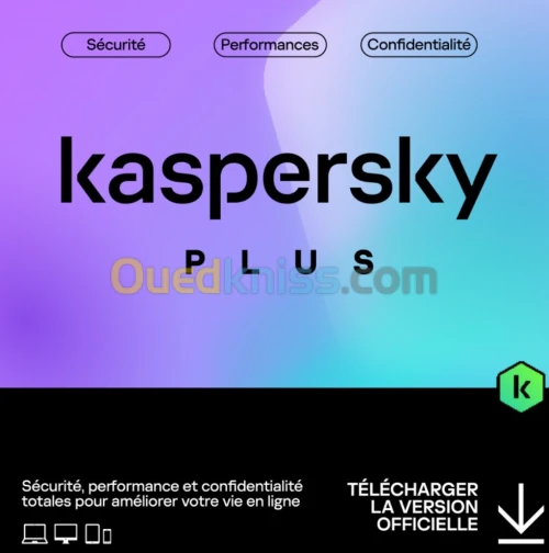 ANTIVIRUS KASPERSKY PLUS & PREMIUM 1 AN & 2 ANS