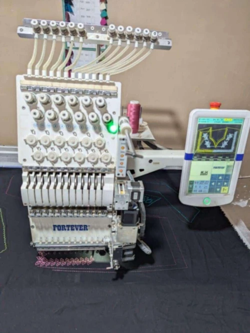 Machine broderie électrique la marque fortever machya 1 mois 