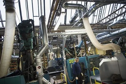 Réparation des machines industrielles :