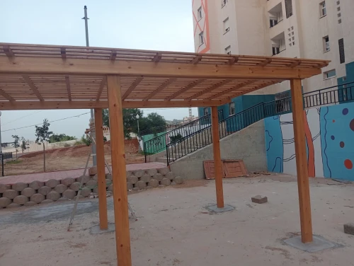 Pergola. chalet