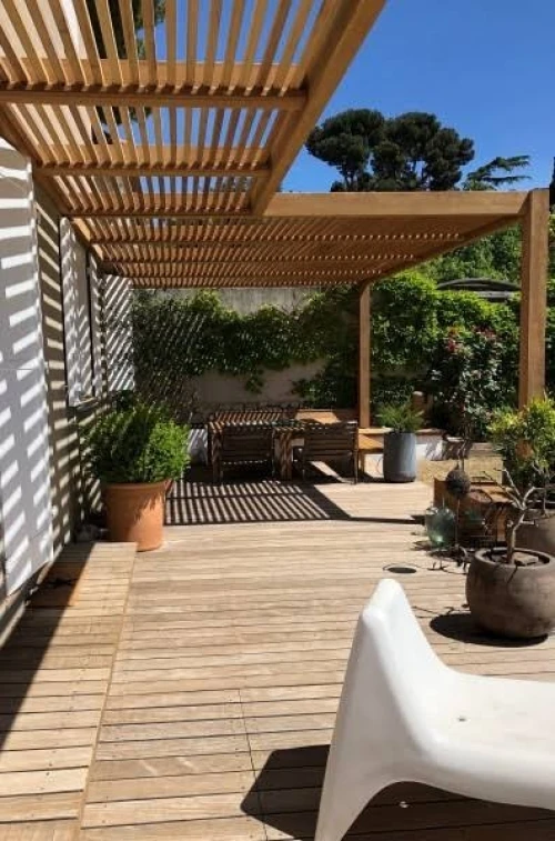 Pergola. chalet