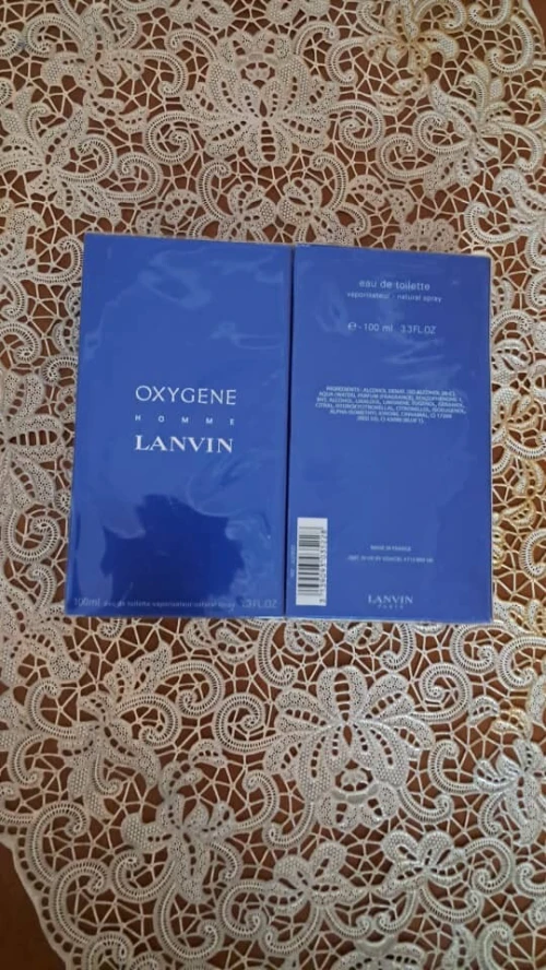 Oxygène lanvin homme produit original france