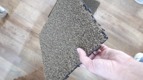 Tapis brosse en dalle