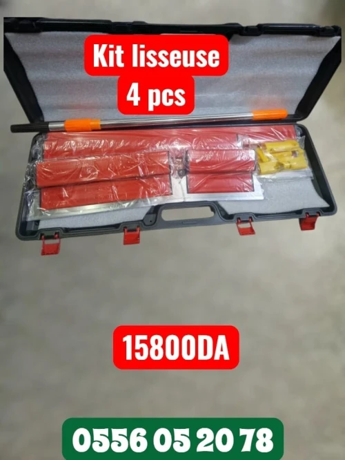 KIT LISSEUSE ENDUIT 4 PCS 25CM-80CM 