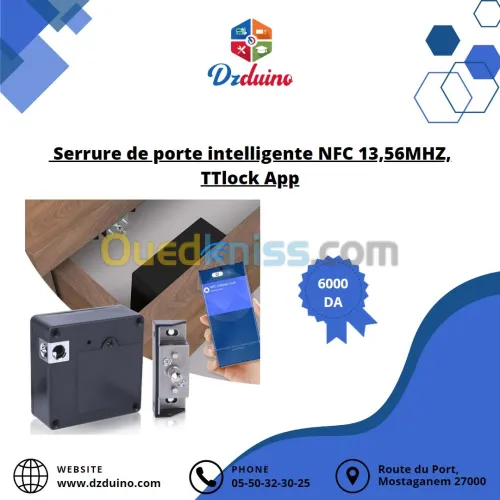 Serrure de porte intelligente