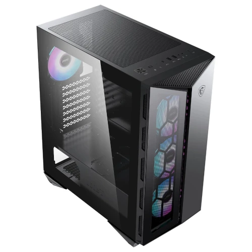 MSI MPG GUNGNIR 110R - BOITIER GAMING - MOYEN TOUR 360MM - ATX - VERRE - 4 x FANS ARGB - BLACK