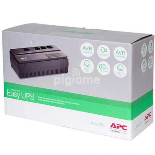 APC EASY-UPS BV650I-GR - ONDULEUR TOUR LINE-INTERACTIVE 650VA - 230 V - 04 SORTIES PRISE FR - SCHUKO - CEE