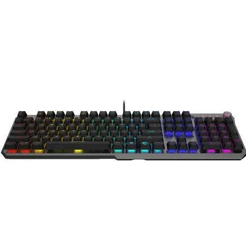 MSI STRIKE 600 - CLAVIER GAMING - SILENT SWITCHES - ERGONOMIC KEYCAPS - MYSTIC - USB 2.0 - BLACK