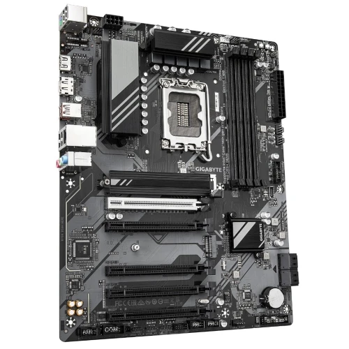 GIGABYTE B760 DS3H GEN5 - CARTE MÈRE ATX - SOCKET LGA 1700 - 4 x DDR5 - 1 x PCIe 5.0 X16 - 2 x M.2 PCIe 4.0 NVMe - USB 3.2 - LAN GIGABIT - BLACK