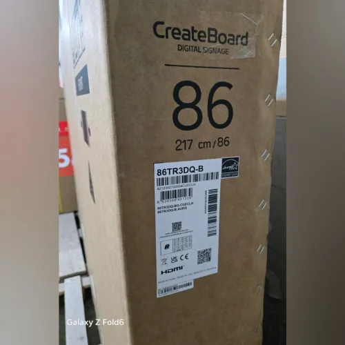 LG CREATEBOARD 86TR3DQ-B - ÉCRAN INTERACTIF 86" 4K -DIGITAL SIGNAGE - TACTILE -WIFI -BLUETOOTH- RJ45