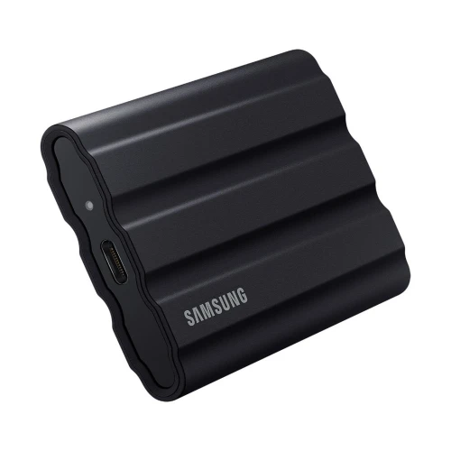 SAMSUNG SSD PORTABLE T7 SHIELD 4TO - DISQUE DURE EXTERNE - TYPE C- 1050 MO/S - ETANCHE - BLACK
