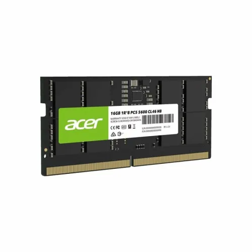ACER SD200 RAM LAPTOP - 16GB - DDR5 - 5600 MHz - INTEL & AMD - SODIMM - 1.1V - BLACK