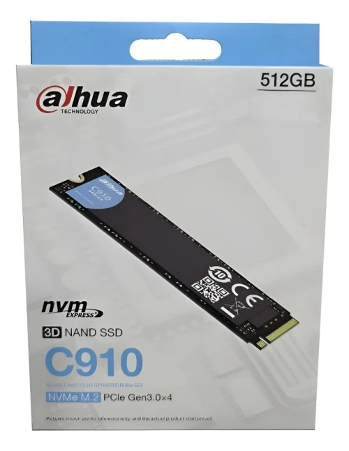 DAHUA C910 512GB - DISQUE DUR SSD INTERNE SSD NVME GEN 3  - PCIE M.2 - HIGH SPEED - NAND  - BLACK