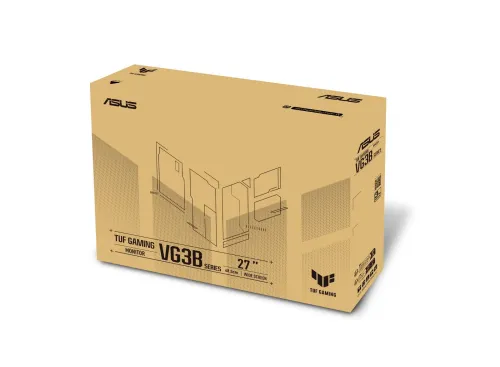 ECRAN ASUS TUF GAMING VG27VQ3B - 27" FHD - DALL VA - CURVED -180HZ  FREESYNC -1MS - HDMI/DP - BLACK