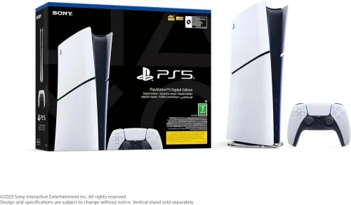 SONY PLAYSTATION PS5 SLIM DIGITAL EDITION - UHD 8K - UNE MANETTE - RYZEN - 16GB - 1TB - EUROPE