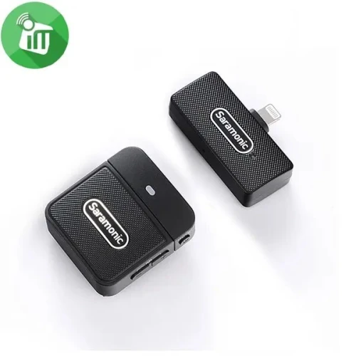 SARAMONIC BLINK100 B3 - MICROPHONE SANS FIL - DUAL CHANEL - 1TX + 1RX - POUR IPHONE & IPAD - 2.4GHZ