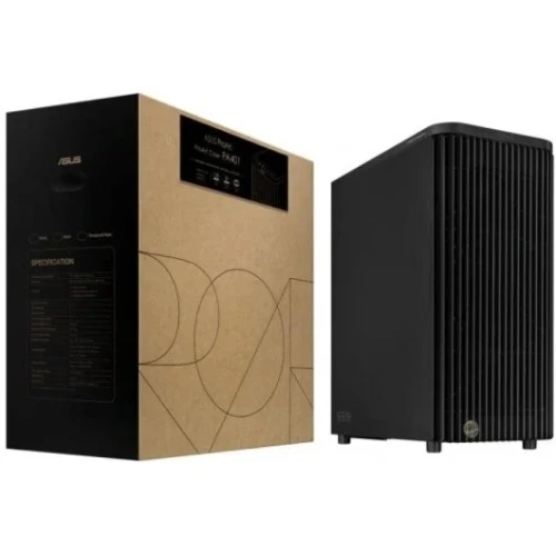ASUS PROART PA401 WOOD TG PWM - BOÎTIER MOYEN TOURE - ATX 240MM - VERRE TREMPÉ - BLACK
