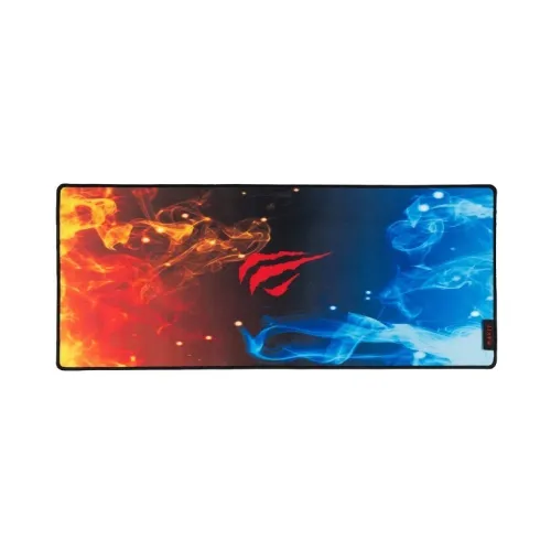 HAVIT MP845 - TAPIS DE SOURIS GAMING - 700 x 300 x 3 MM - SURFACE LISSE - BASE ANTIDÉRAPANTE - DESIGN GAMING - BLACK