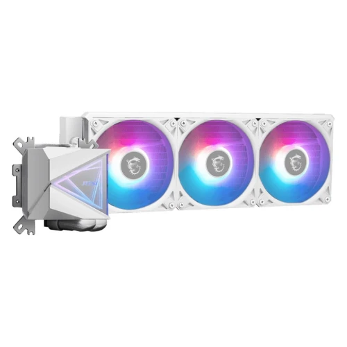 MSI MAG CORELIQUID I360 - WATERCOOLING 360MM - 3 X FANS ARGB - PERFORMANCE - INTEL & AMD - WHITE