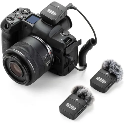 SARAMONIC BLINK100 B2 - MICROPHONE SANS FIL - ULTRA COMPACT - 2TX + 1RX -DUAL CHANEL -2.4GHZ -BLACK 