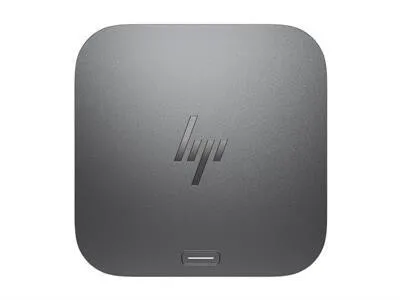 STATION D ACCUEIL HP THUNDERBOLT 4 G6 - 100 W - HDMI 2.1 - 2 X DISPLAYPORT 1.4 - RJ45 2.5 GB - 4 X USB TYPE C 40 GBPS - 2 X USB TYPE A 5 GBPS - NOIR