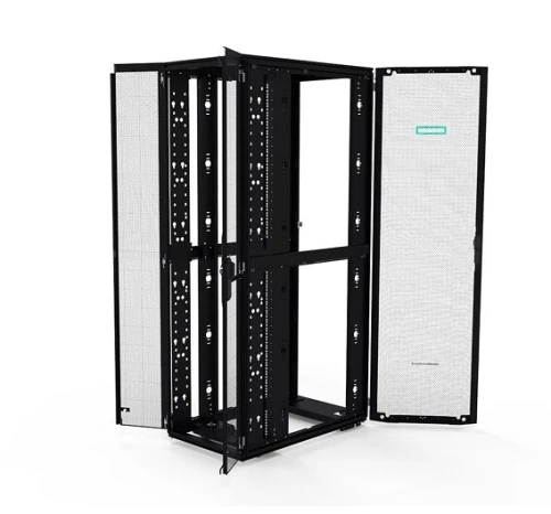 ARMOIRE DE BRASSAGE HPE 42U ADVANCED G2 - P9K07A - BAIE SERVEUR 19" - 600x1075MM - RACK DATACENTER - KIT COMPLET