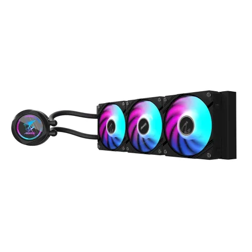 GIGABYTE AORUS WATERFORCE II 360 - WATERCOOLING AIO CPU - 360 MM - INTEL & AMD - RGB - BLACK