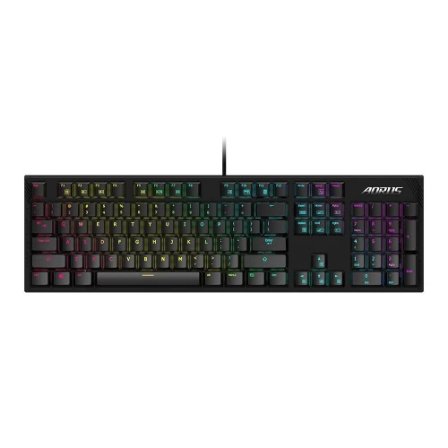 GIGABYTE AORUS K1 RGB FUSION - CLAVIER MECANIQUE FILARE - RÉTROÉCLAIRÉ RED - ANTI-GHOSTING - USB