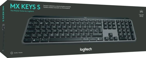 LOGITECH MX KEYS S - CLAVIER SANS FIL - RÉTRO-ÉCLAIRAGE - LOGITECH FLOW - WINDOWS ET MACOS - QWERTY