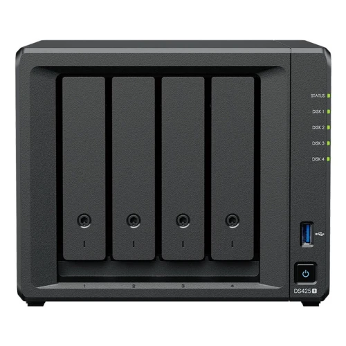 SYNOLOGY DiskStation DS425+ Serveur NAS 4 baies - 2 Go de RAM DDR4 - Intel Celeron J4125 sans disque
