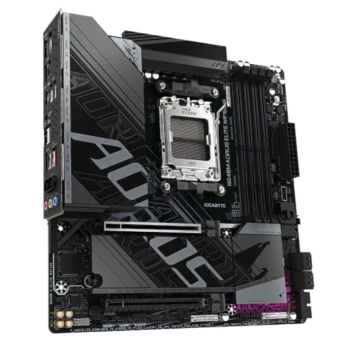 GIGABYTE B840M AORUS ELITE WIFI 6E - CARTE MÈRE MICRO ATX -  SOCKET AM5 - 4X DDR5 - M.2 4.0 - BLACK