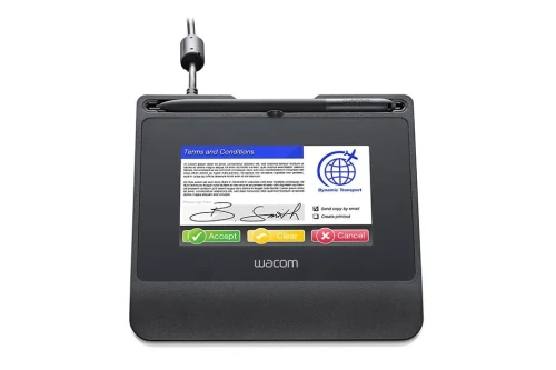 WACOM TABLETTE DE SIGNATURE STU-540 - 5" LCD TFT - STYLET - 800 x 480 PXLS - 2540 LPI - USB - NOIR