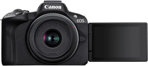 CANON EOS R50 CREATOR KIT Hybride + Objectif RFS 18-45 STM + Microphone DM-E100 + Tripod HG-100TBR