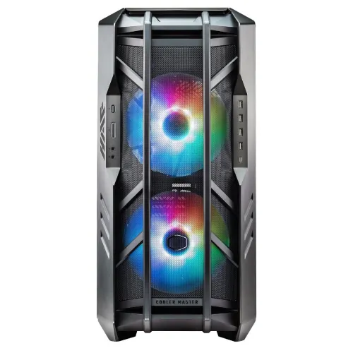 COOLER MASTER HAF 700 - BOÎTIER GRAND TOUR - 5 FAN INCLUS - VERRE TREMPÉ - HUB ARGB 5 PORTS - NOIR 