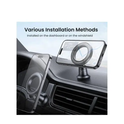 BRAVE MOUNT BHL-52 - SUPPORT MAGNÉTIQUE POUR TÉLÉPHONE DE VOITURE - FLEXIBLE - FORTE FORCE - NOIR