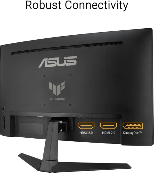 ECRAN ASUS TUF GAMING VG27VQ3B - 27" FHD - DALL VA - CURVED -180HZ  FREESYNC -1MS - HDMI/DP - BLACK