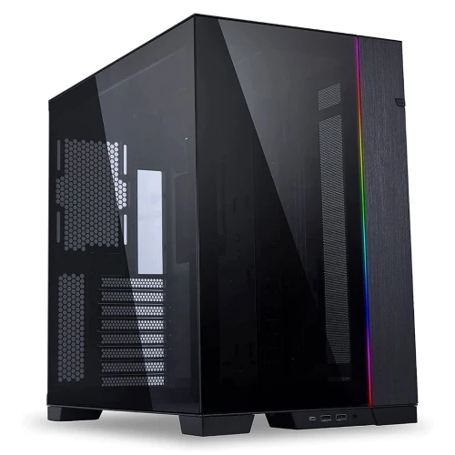 LIAN LI O11 DYNAMIC EVO - BOITIER MOYEN TOUR 360MM - E-ATX - ALUMINIUM ET VERRE TREMPÉ - BLACK