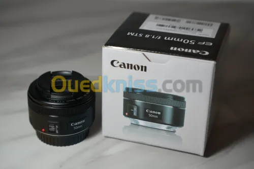 Objectif CANON EF 50MM F/1.8 STM - Lens pour Monture EF Portrait Reportage 