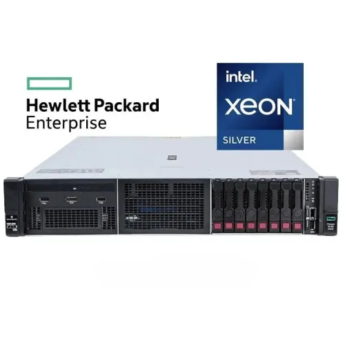 HP DL380 GEN10+ XEON SILVER 4310 12C - SERVEUR - SR416i-A 4GO - 8 BAIES - 64GO - 960GO SSD - 2x800w 