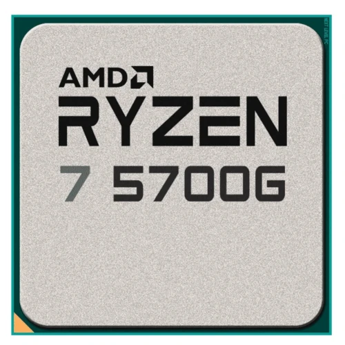 PROCESSEUR AMD RYZEN 7 5700G - SOCKET AM5 - 6-CORE - 12-THREADS - 4.6GHZ - 65W - BOX AVEC VENTILO