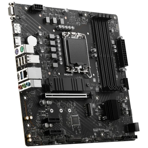 MSI PRO B760M-P DDR4 - MICRO ATX - SOCKET 1700 - 4X DDR4 - M.2 PCIE 4.0 -  USB 3.1 - PCIE 4.0 16X -