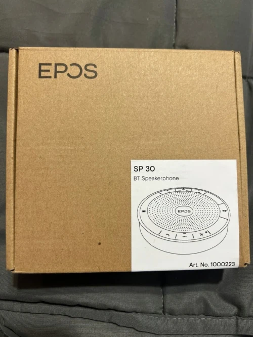 EPOS EXPAND SP 30 - HAUT-PARLEUR DE CONFÉRENCE - BLUETOOTH & USB-C - PORTABLE - 3 PERSONNES - BLACK